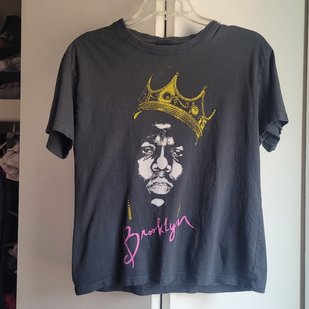 DAY Biggie Smalls King of Brooklyn Graphic Women's T-Shirt - Black